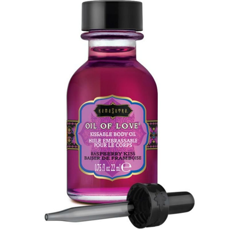 Kamasutra Cosmetics Kamasutra - Edible Oil - Raspberry 22 Ml
