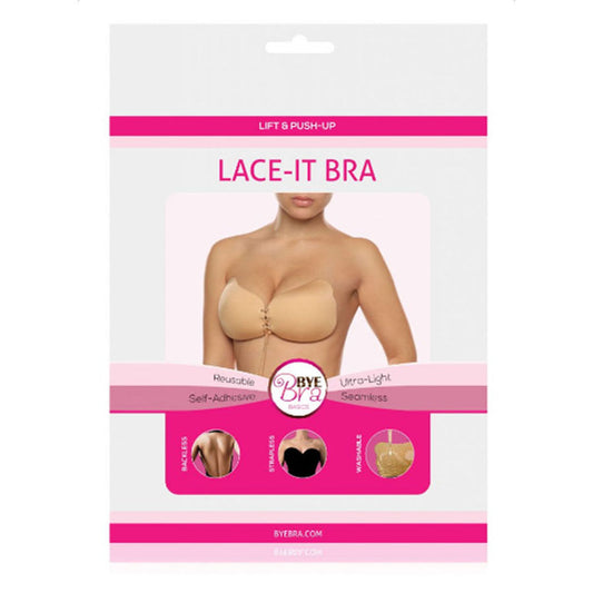 Bye Bra - Bras Bye-Bra - Lace-It Enhancement Push-Up Black Cup B
