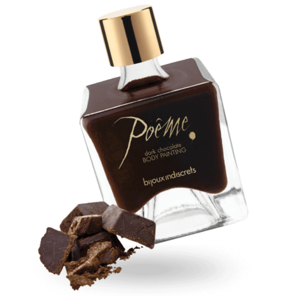 Bijoux Poeme Body Painting Bijoux - Poeme Edible Paint Black Chocolate 50 Gr