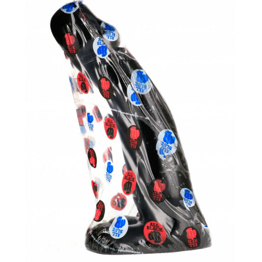 All Black Realistic Black Fisting Dildo 29 Cm