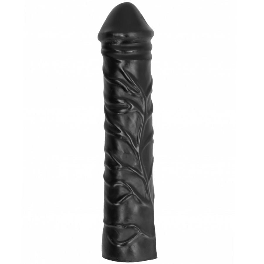 All Black Giant Soft Fisting Dildo 32 Cm