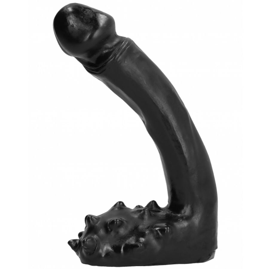 All Black Dildo Realistic 19 Cm