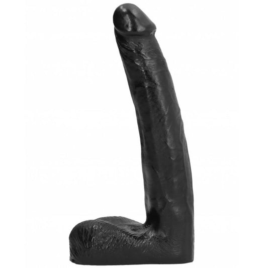 All Black Dildo Realistic 21 Cm