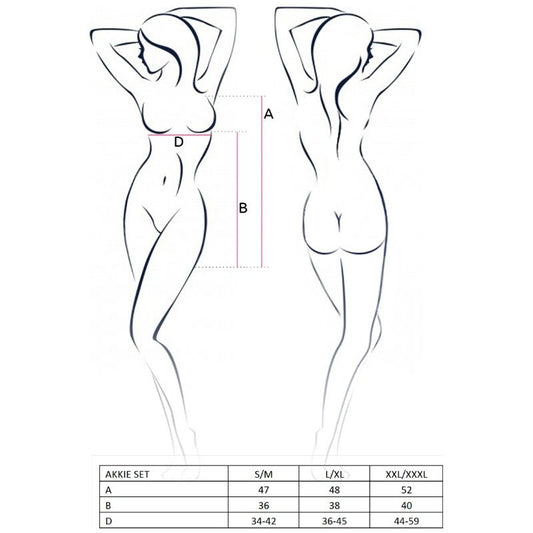 Passion Woman Sets Passion - Woman Akkie Set Disfraz Enfermera L/Xl