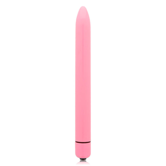 Glossy Slim Vibrator Pink