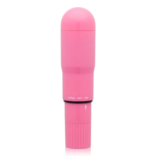 Glossy Pocket Vibrator Deep Rose