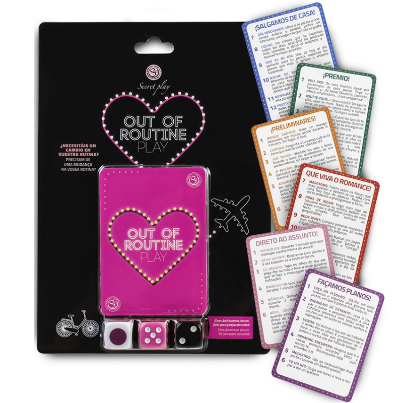 Secretplay 100% Games Secretplay - Game Change Your Routine Out Of Routine Version (Es/En)