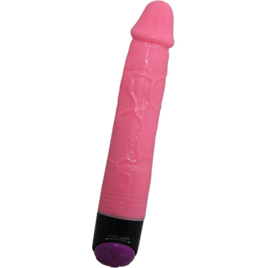 Baile Colorful Sex Realistic Vibrator Pink 23 Cm
