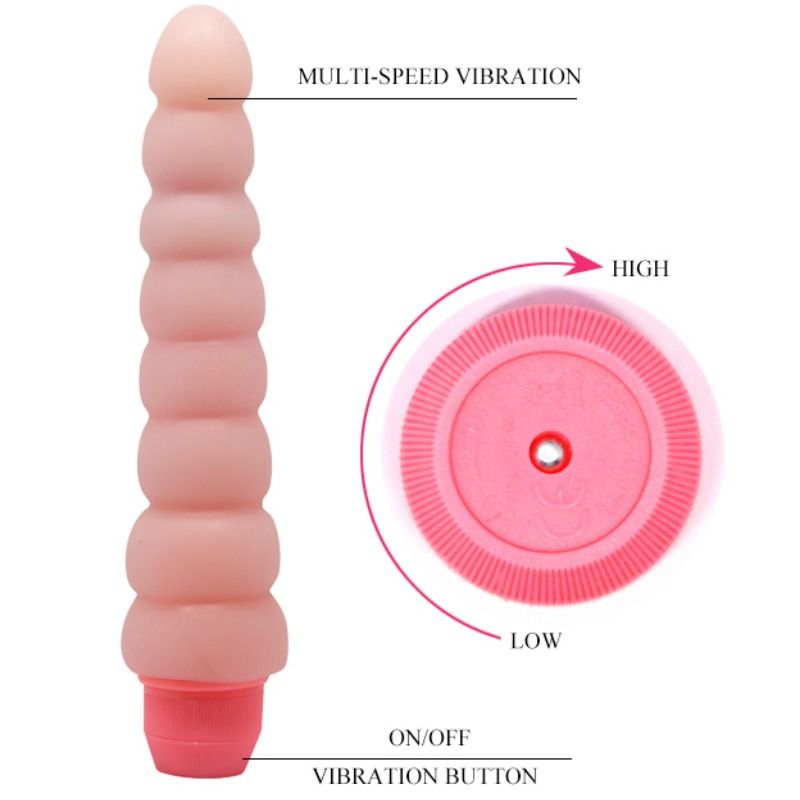 Baile Flexi Vibe Sensual Spine Flexible Vibrator 19 Cm