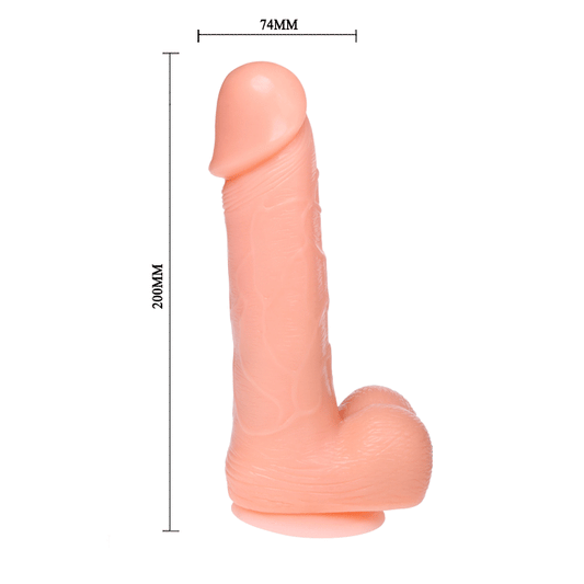Baile Realistic Dildo Dong Vibration And Rotation 20 Cm