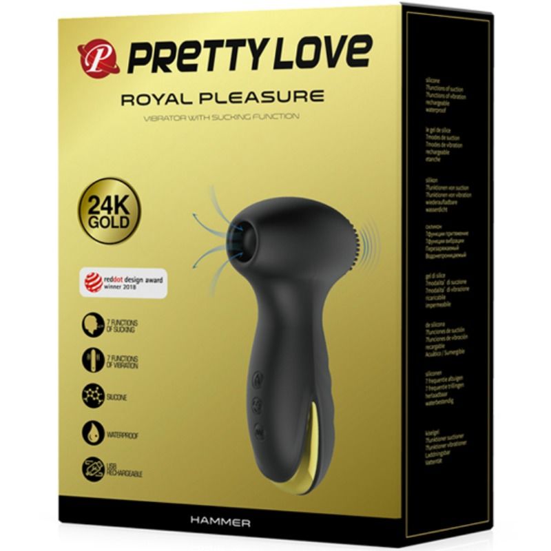Pretty Love Pretty Love smart hammer sugning og vibrationsfunktion