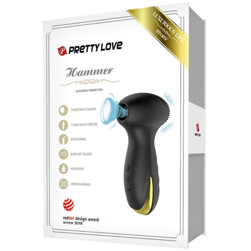 Pretty Love Pretty Love smart hammer sugning og vibrationsfunktion