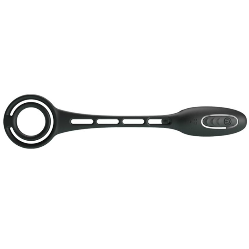 Pretty Love Penis Rings With Vibrator Plug