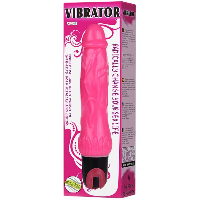 Baile Vibrator Daaply Pleasure Multispeed Pink