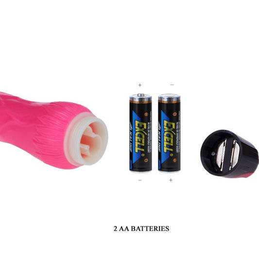 Baile Vibrator Daaply Pleasure Multispeed Pink