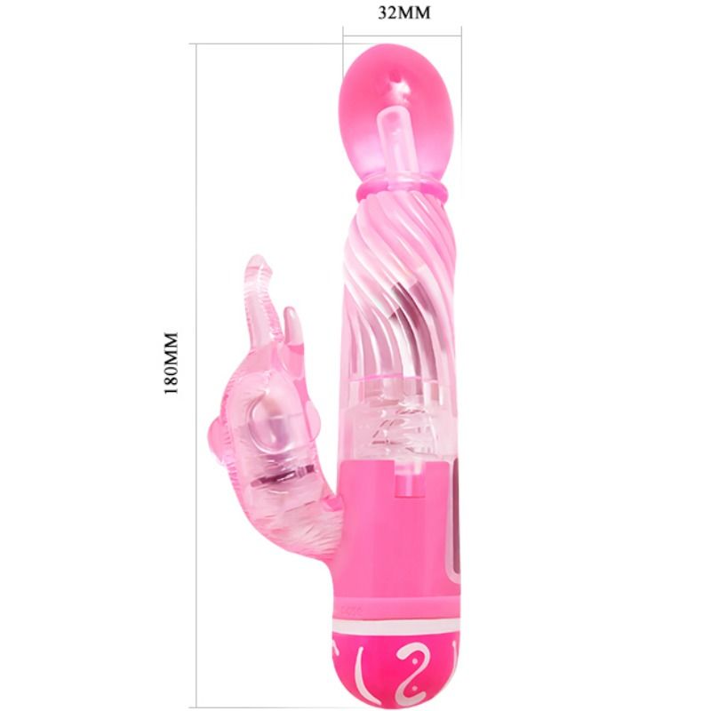 Baile Vibrators Baile - Multispeed Vibrator With Pink Stimulator
