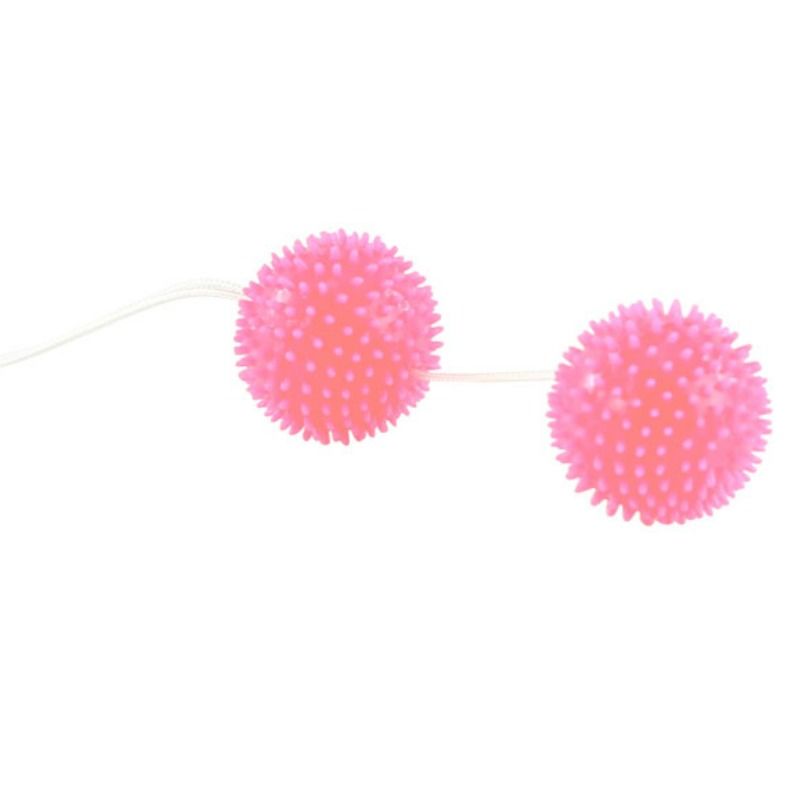 Baile Stimulating Baile - A Deeply Pleasure Pink Textured Balls 3.6 Cm