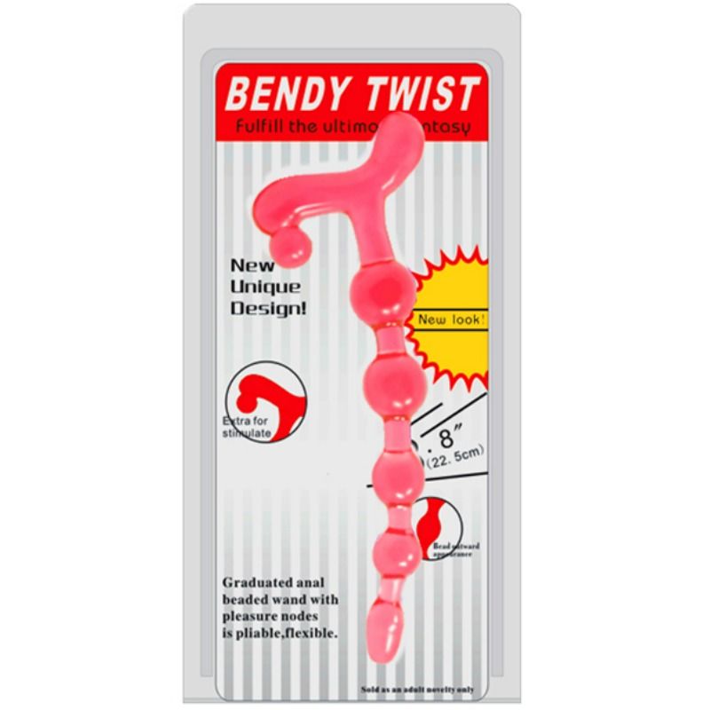 Baile Anal Baile - Bendy Twist Red Anal Balls