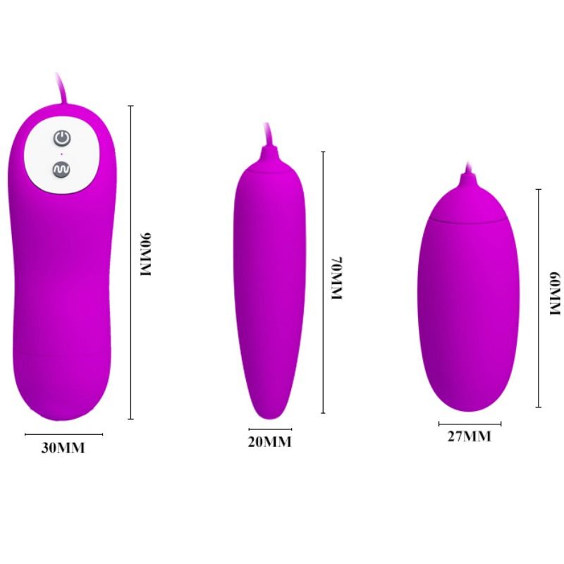 Pretty Love Flirtation Pretty Love - Irma Double Vibrating Egg