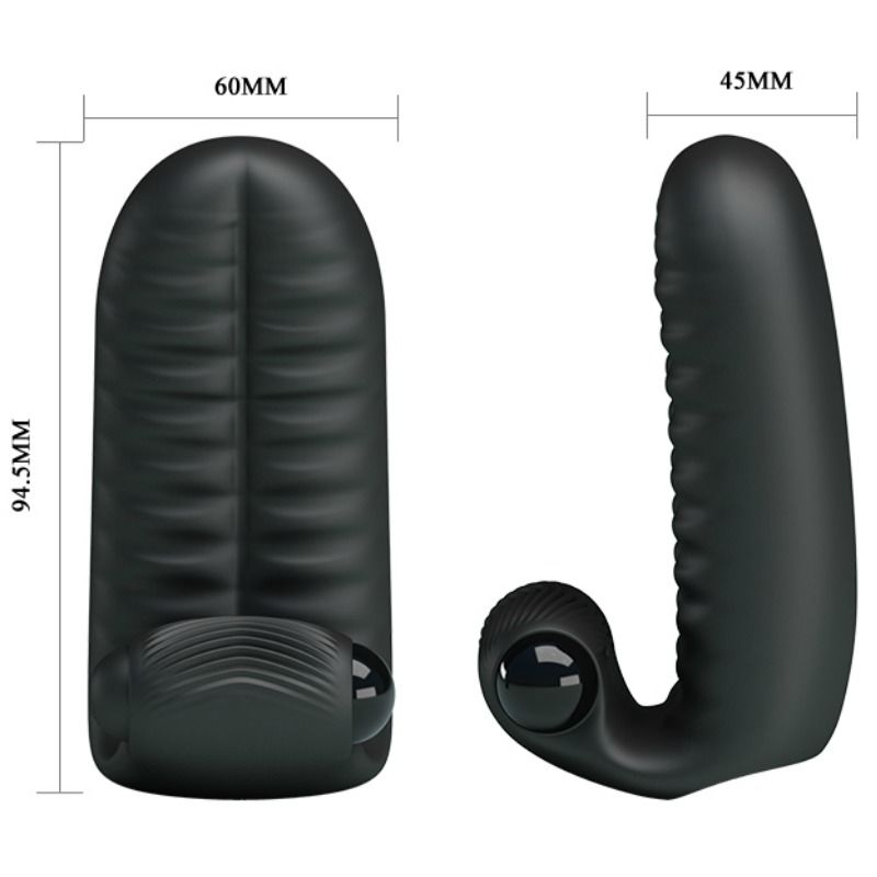 Pretty Love Abbott Black Stimulator Thimble