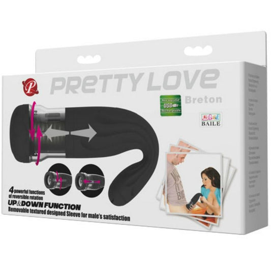 Pretty Love Male Pretty Love - Breton Multifunction Rechargeable Masturbator
