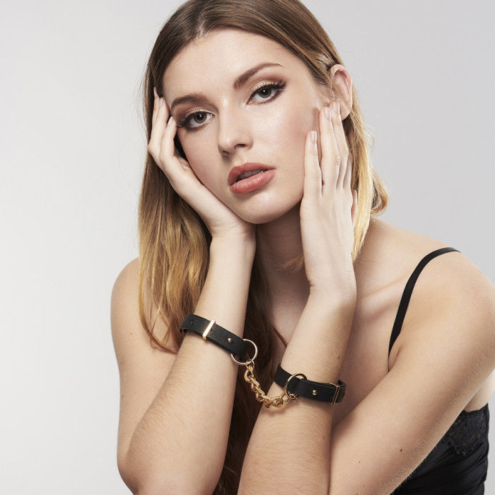 Bijoux Maze Bijoux - Indiscrets Maze Handcuffs Black Bracelets
