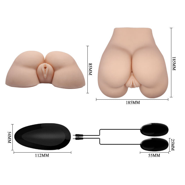 Crazy Bull Realistic Vagina And Anus With Vibration Position 5
