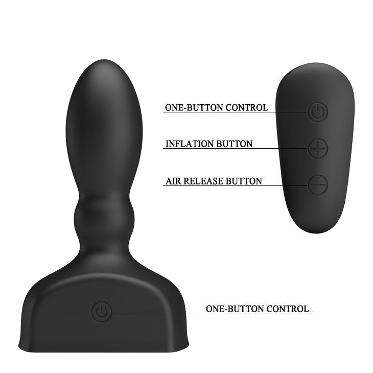 Pretty Love Marriel Prostatic Vibrator And Inflatable
