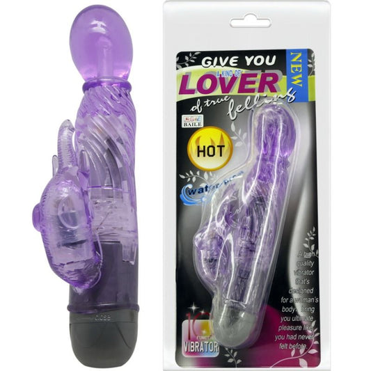 Baile Vibrators Baile - Give You A Kind Of Lover Vibrator With Lilac Rabbit 10 Modes