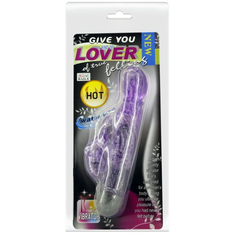 Baile Vibrators Baile - Give You A Kind Of Lover Vibrator With Lilac Rabbit 10 Modes