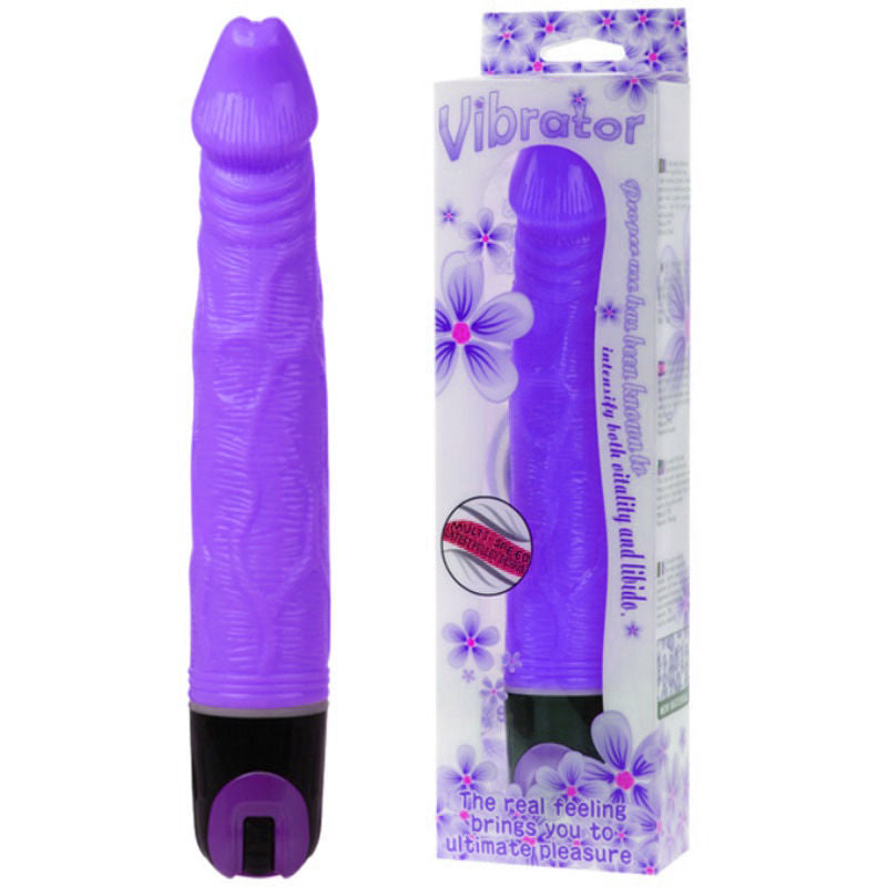 Baile Vibrator Multispeed 21.5 Cm Purple