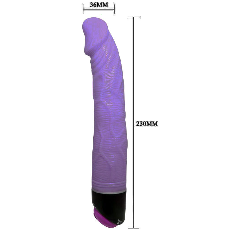 Baile Adour Club Realistic Vibrator 23 Cm Lilac