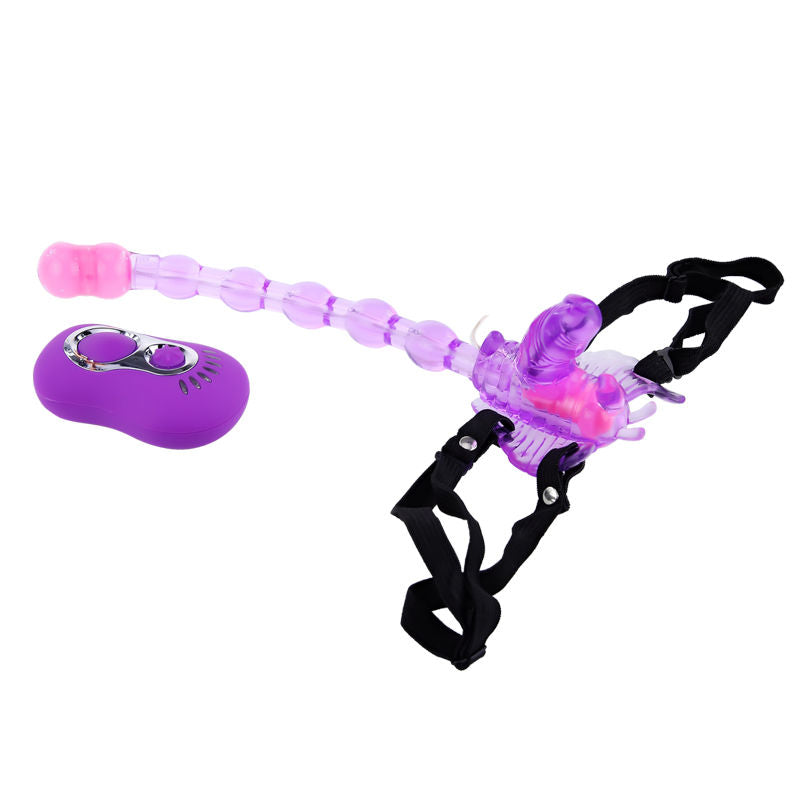 Baile Stimulating Baile - Butterfly Strap On Lilac