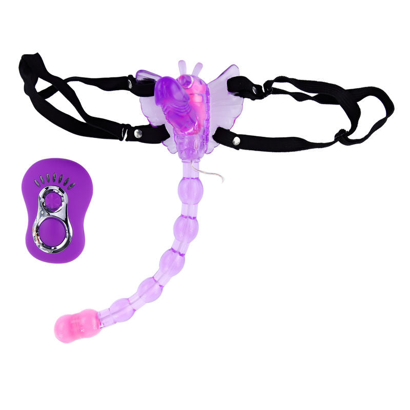 Baile Stimulating Baile - Butterfly Strap On Lilac