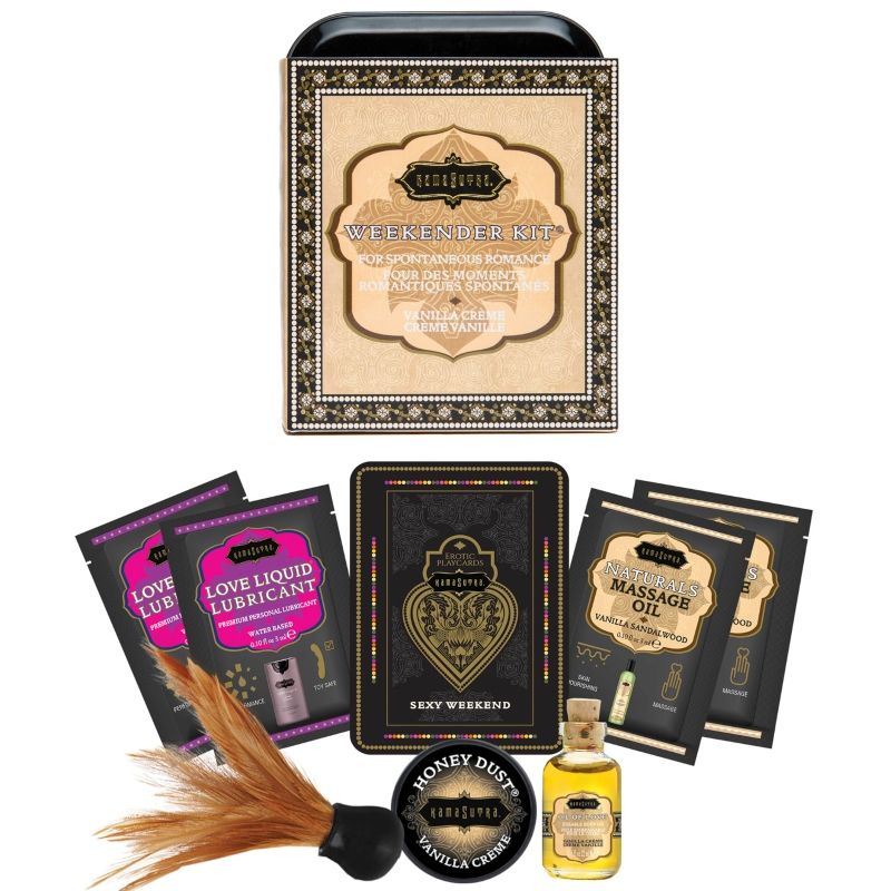 Kamasutra Cosmetics Kamasutra - Weekender Tin Kit Vanilla Cream Vanilla