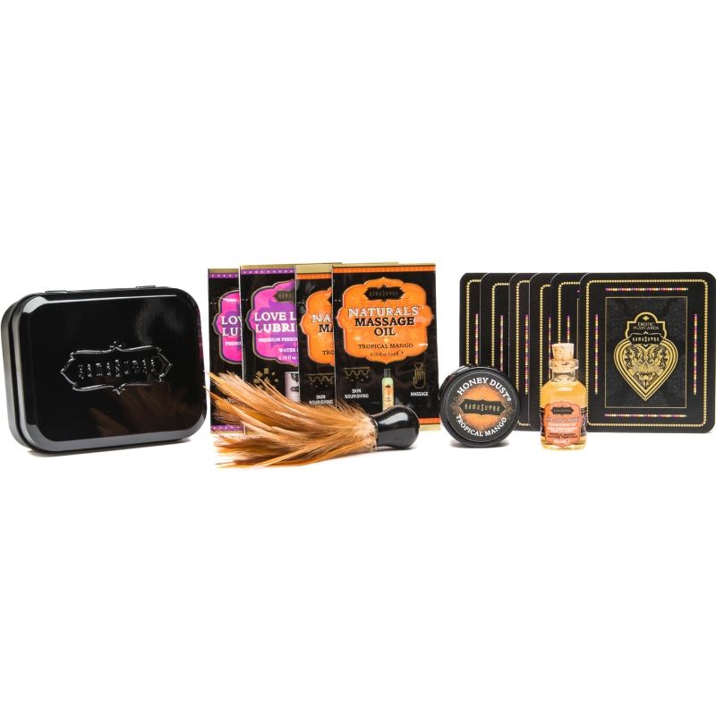 Kamasutra Cosmetics Kamasutra - Weekender Tin Kit Tropical Handle