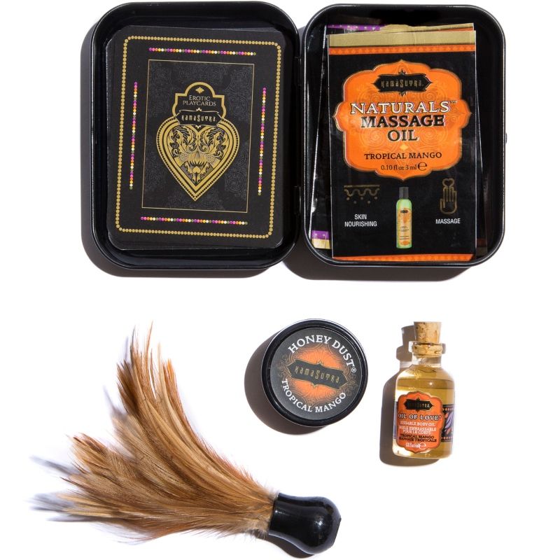 Kamasutra Cosmetics Kamasutra - Weekender Tin Kit Tropical Handle
