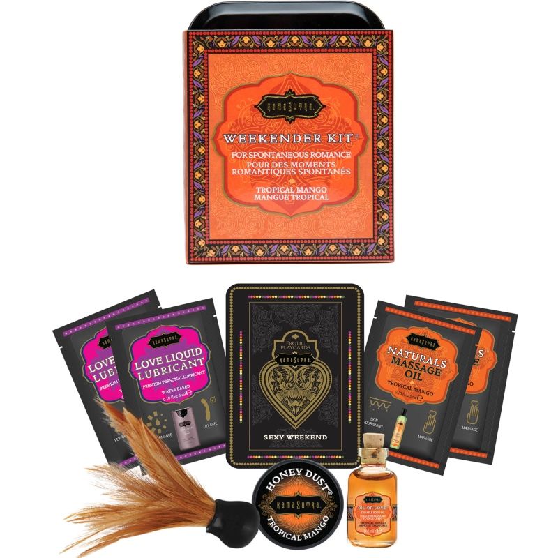 Kamasutra Cosmetics Kamasutra - Weekender Tin Kit Tropical Handle
