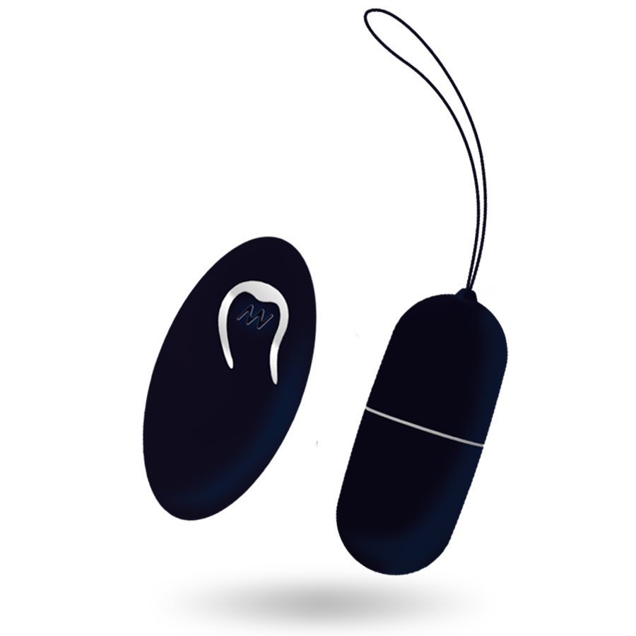 Intense Couples Toys Intense - Flippy I Vibrating Egg With Remote Control Black