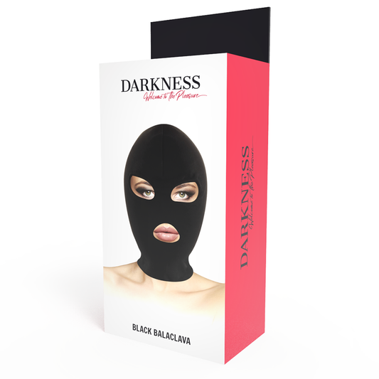 Darkness Bondage Darkness - Bdsm Submission Mask Mouth And Eyes Black