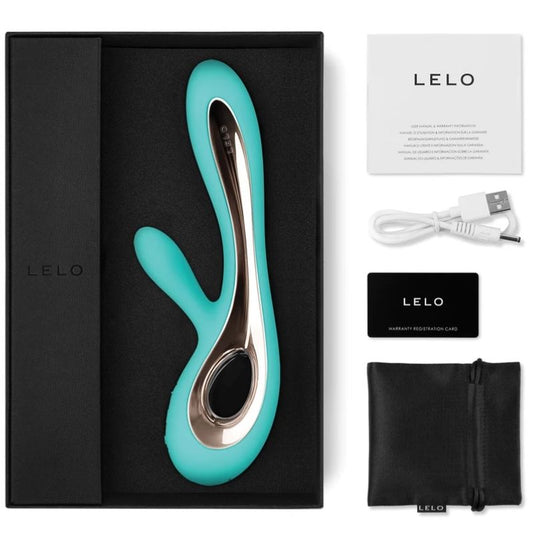 Lelo Soraya 2 Rabbit Aqua Green Vibrator