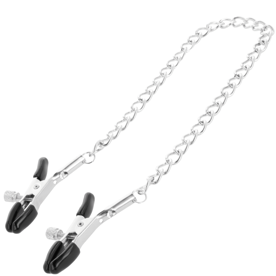 Darkness Sensations Darkness - Adjustable Nipple Clamps Metal