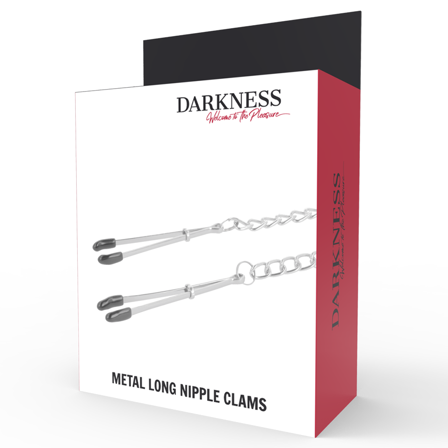 Darkness Sensations Darkness - Adjustable Metal Nipple Clamps