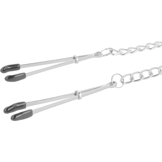 Darkness Sensations Darkness - Adjustable Metal Nipple Clamps