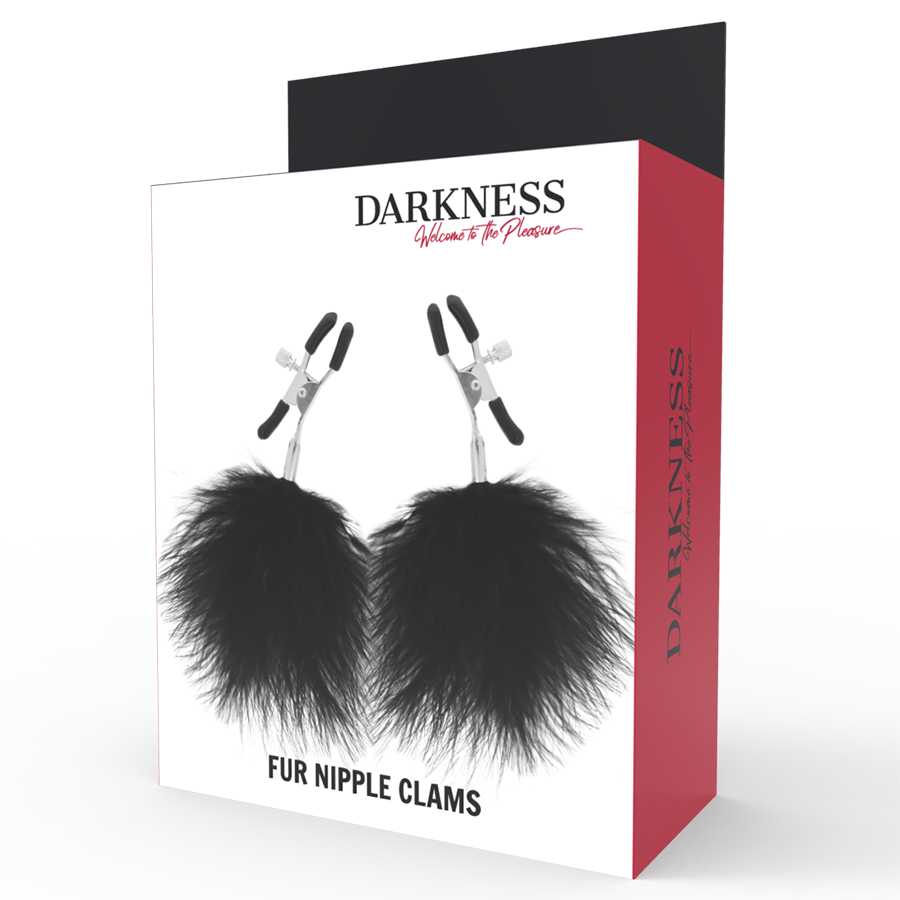 Darkness Sensations Darkness - Pom-Pom Nipple Clamps 2