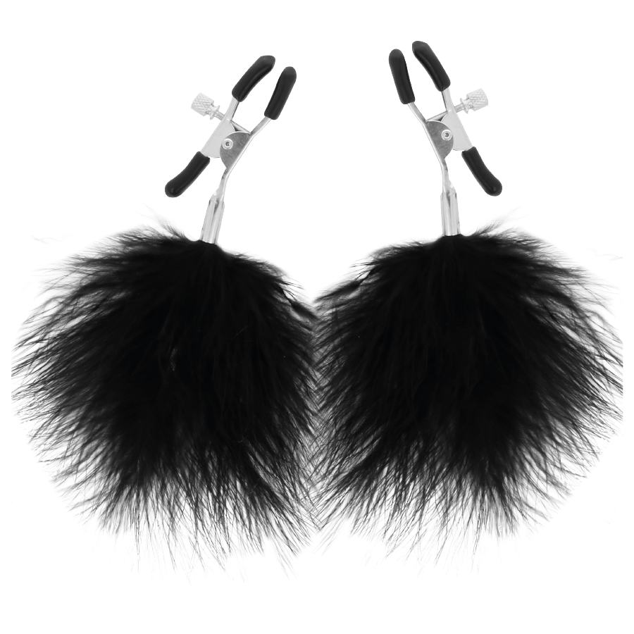 Darkness Sensations Darkness - Pom-Pom Nipple Clamps 2