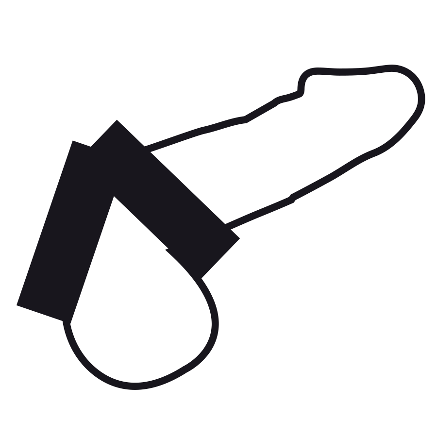 Darkness Sensations Darkness - Double Metal Penis Ring