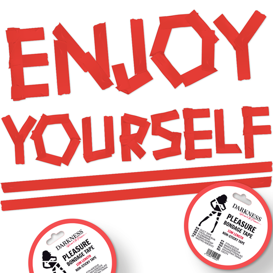 Darkness Bondage Darkness - Non-Sticky Red Bondage Tape 15 M