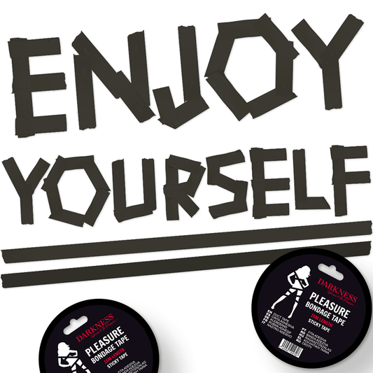 Darkness Bondage Darkness - Adhesive Black Bondage Tape 15M