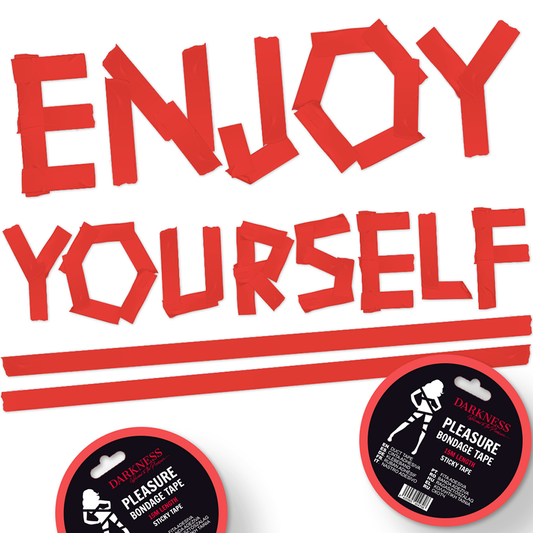Darkness Bondage Darkness - Adhesive Red Bondage Tape 15M